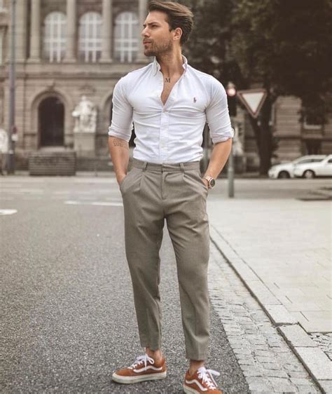 trouser with sneakers men